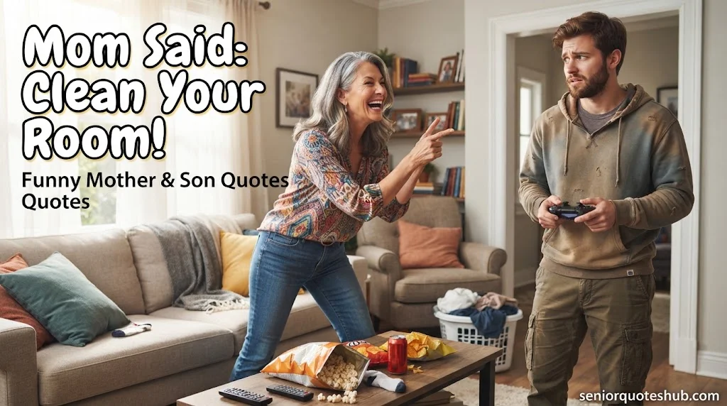 Funny Mother and Son Quotes Everyone Can Relate To