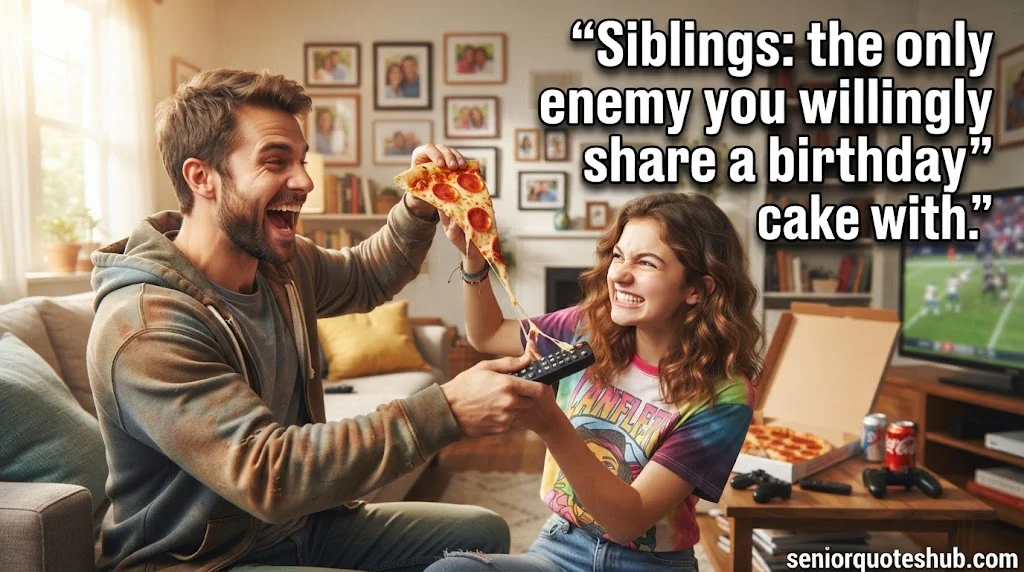 Funny & Relatable Sibling Quotes