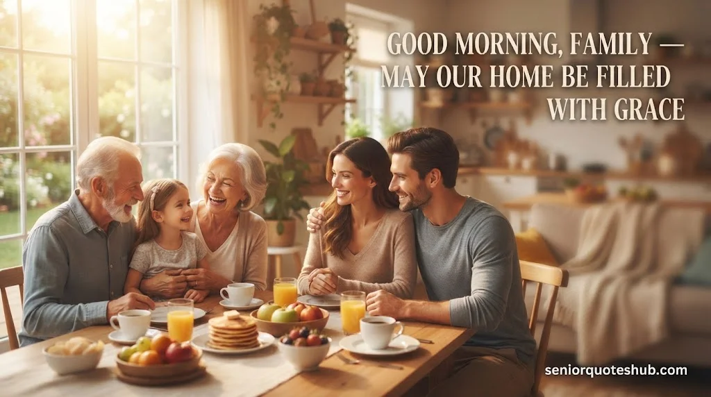 Good Morning Blessings Quotes for Family & Loved Ones