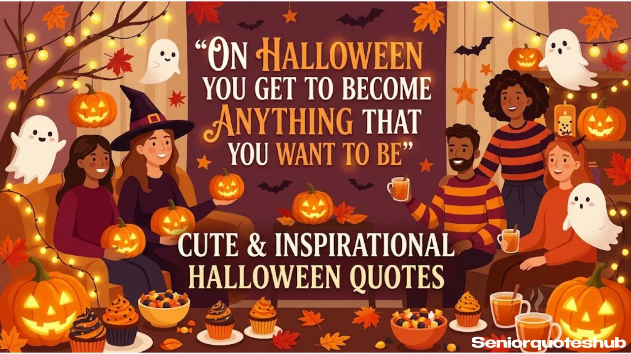 Inspirational & Cute Halloween Quotes for Parties