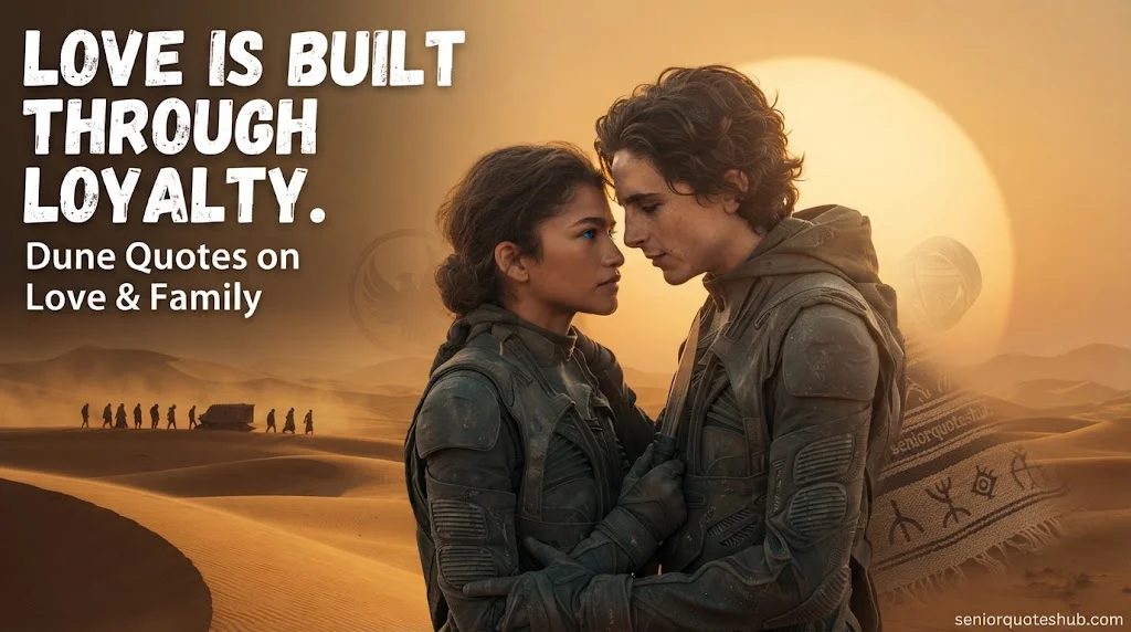 Inspiring Dune Quotes on Love, Loyalty and Family Inspiring Dune Quotes on Love, Loyalty and Family