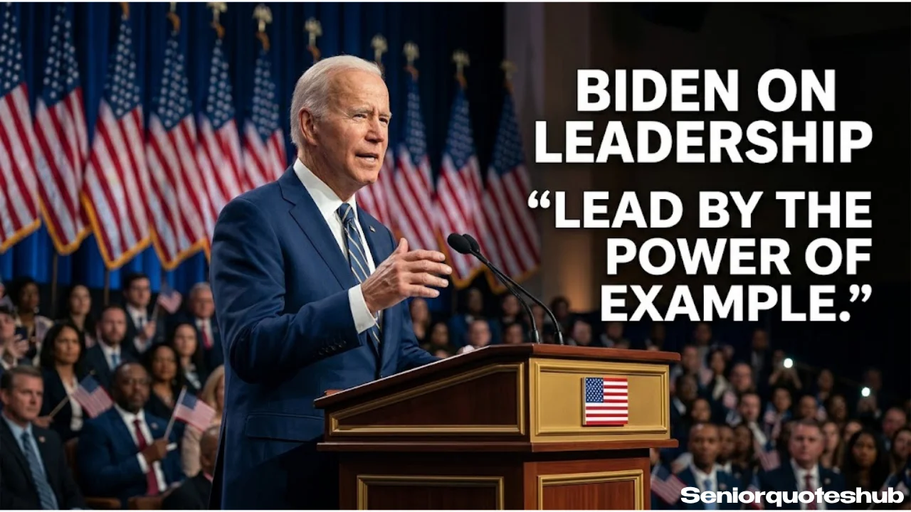 Joe Biden Quotes About Leadership Joe Biden Quotes About Leadership
