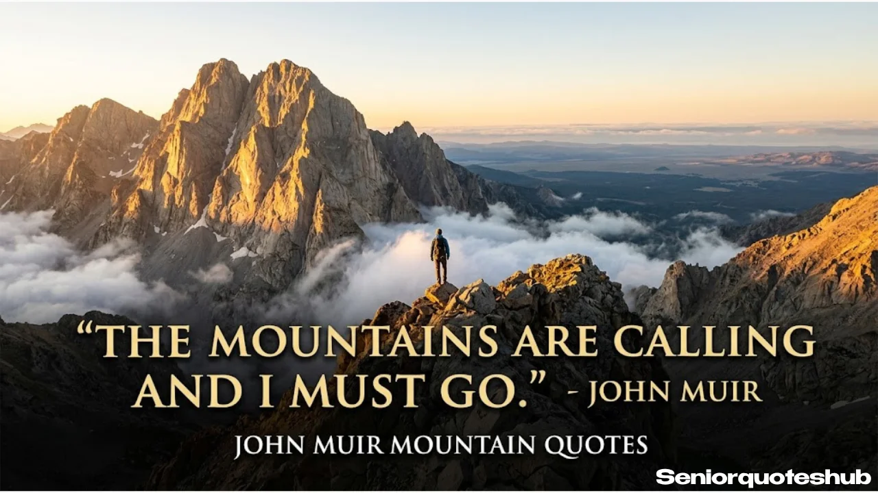 John Muir Quotes About the Mountains