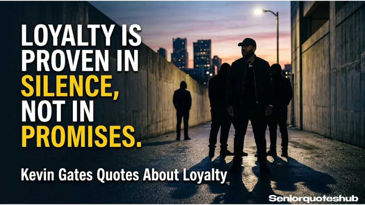 Kevin Gates Quotes About Loyalty