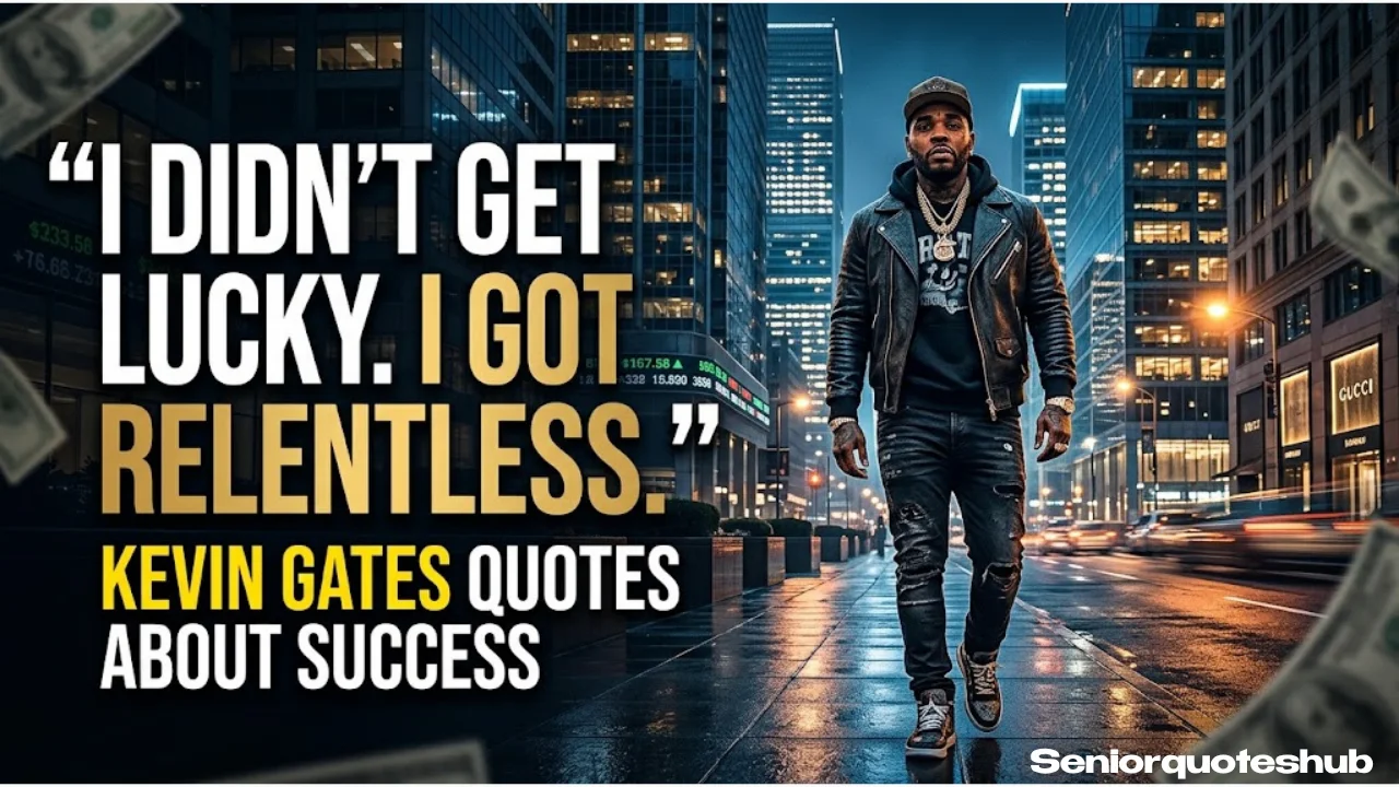 Kevin Gates Quotes About success