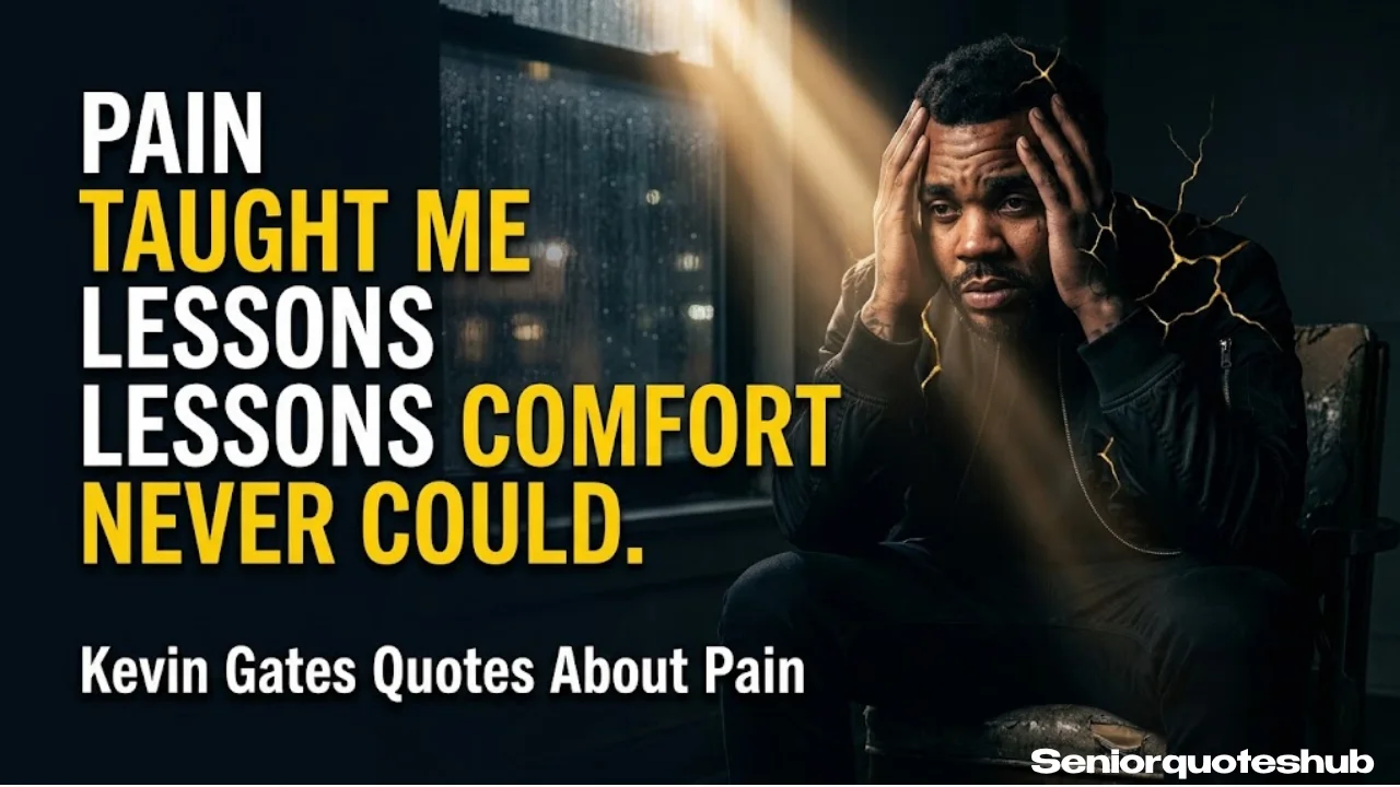 Kevin Gates Quotes About Pain