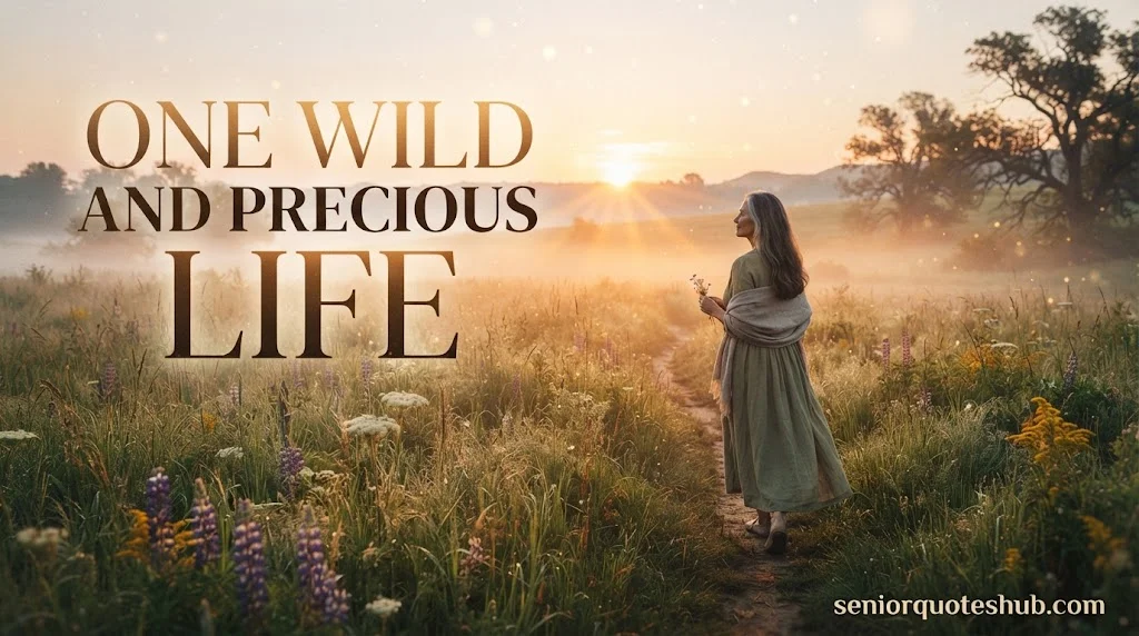 Mary Oliver Quotes on Living a Meaningful Life