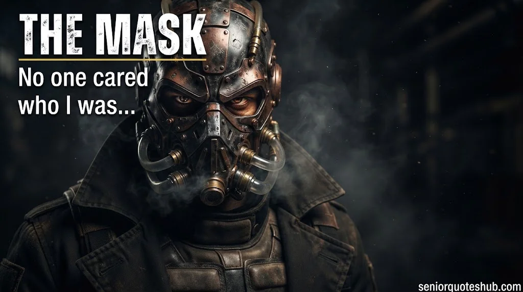 On his identity and the mask On his identity and the mask: