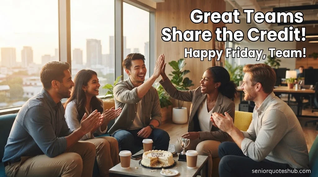 Positive Friday Quotes for Teams and Coworkers