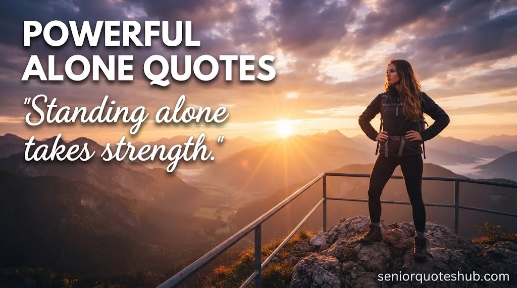 Powerful & Empowering Alone Quotes