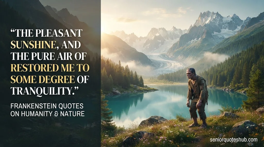 Powerful Frankenstein Quotes on Nature, Companionship Powerful Frankenstein Quotes on Nature, Companionship, and Humanity