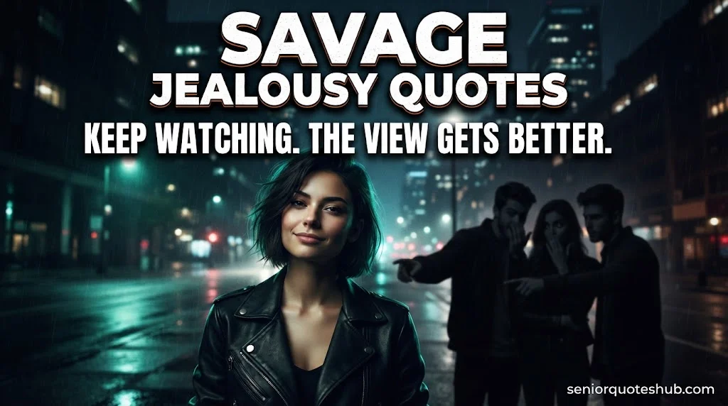 Savage Jealousy Quotes