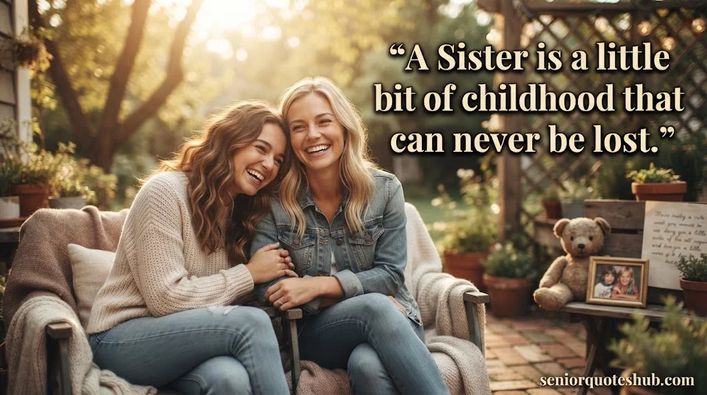 Short Sibling Quotes for Captions, Cards & National Sibling Day