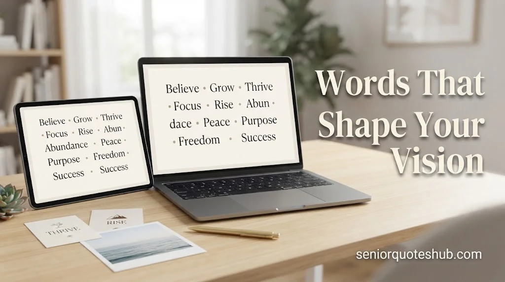 Short Vision Board Words and Manifestation Phrases Short Vision Board Words and Manifestation Phrases