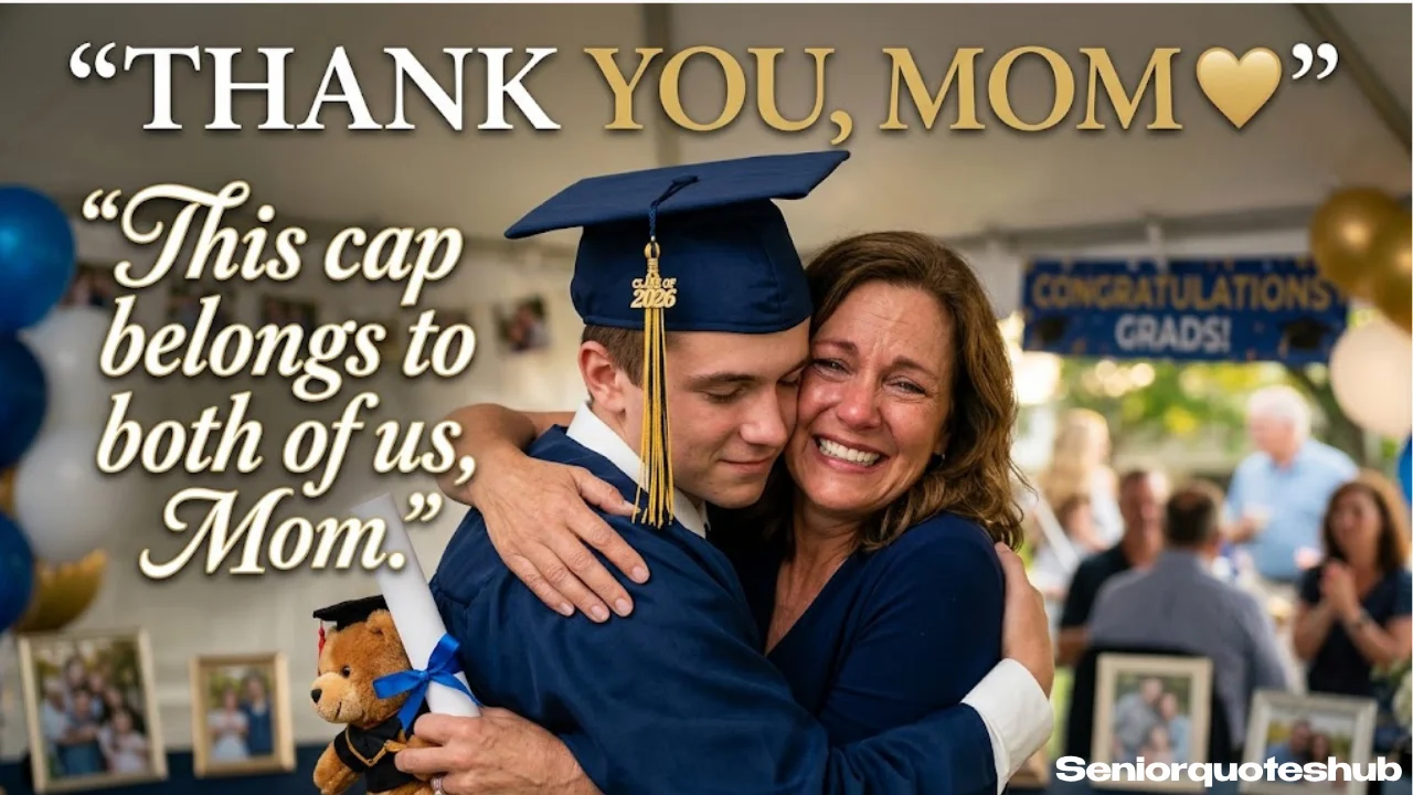 Thank You Mom Quotes for Senior Sunday Thank You Mom Quotes for Senior Sunday