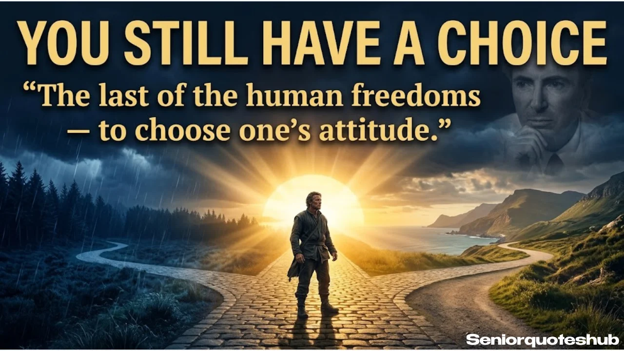 Viktor Frankl Quotes on Freedom, Choice, and Responsibility