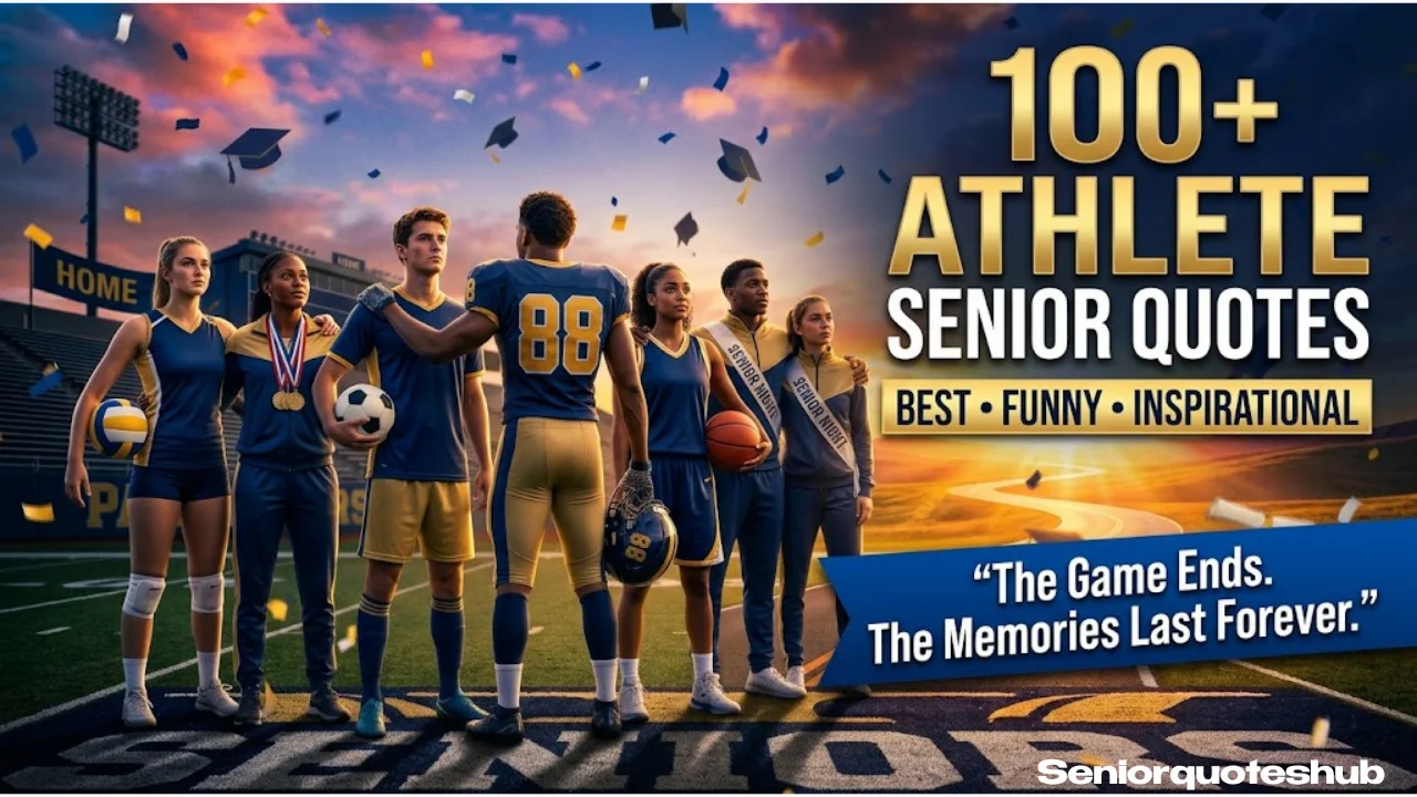 100+ Athletes Senior Quotes: Best, Funny & Inspirational Ideas (2026)