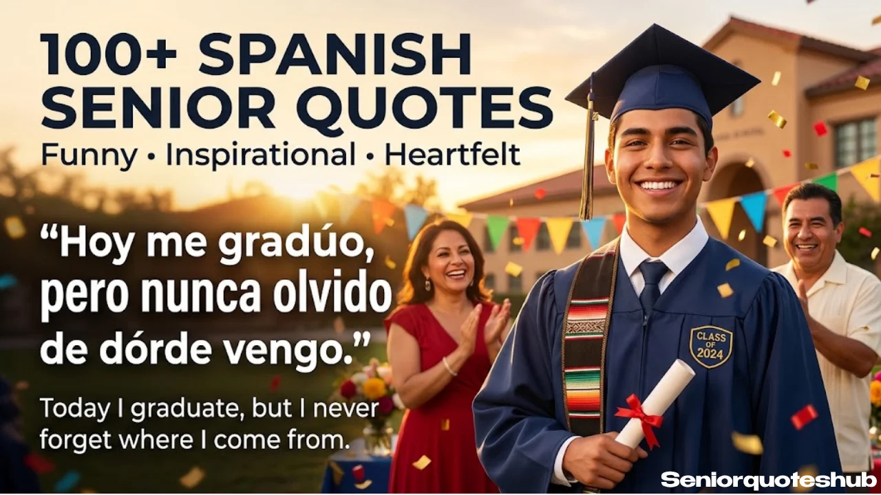 100+ Best Spanish Senior Quotes: Funny, Inspirational & Heartfelt Ideas