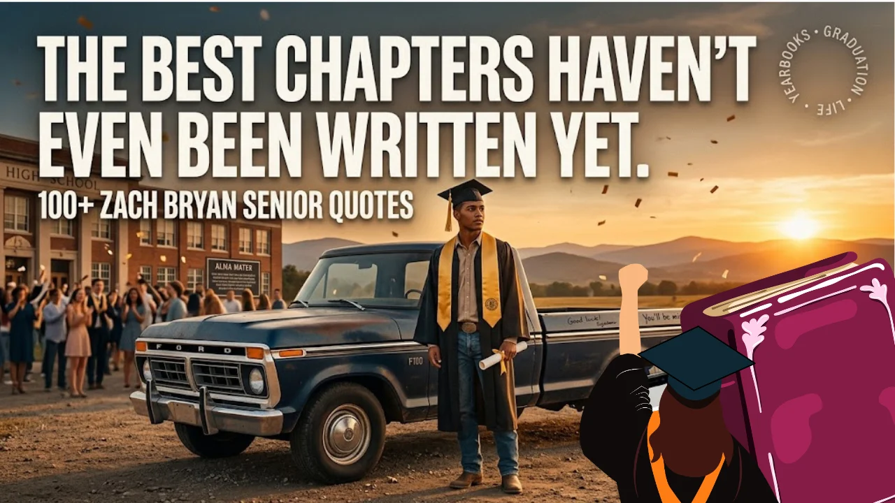 100+ Zach Bryan Senior Quotes for Yearbooks, Graduation and Meaningful Moments