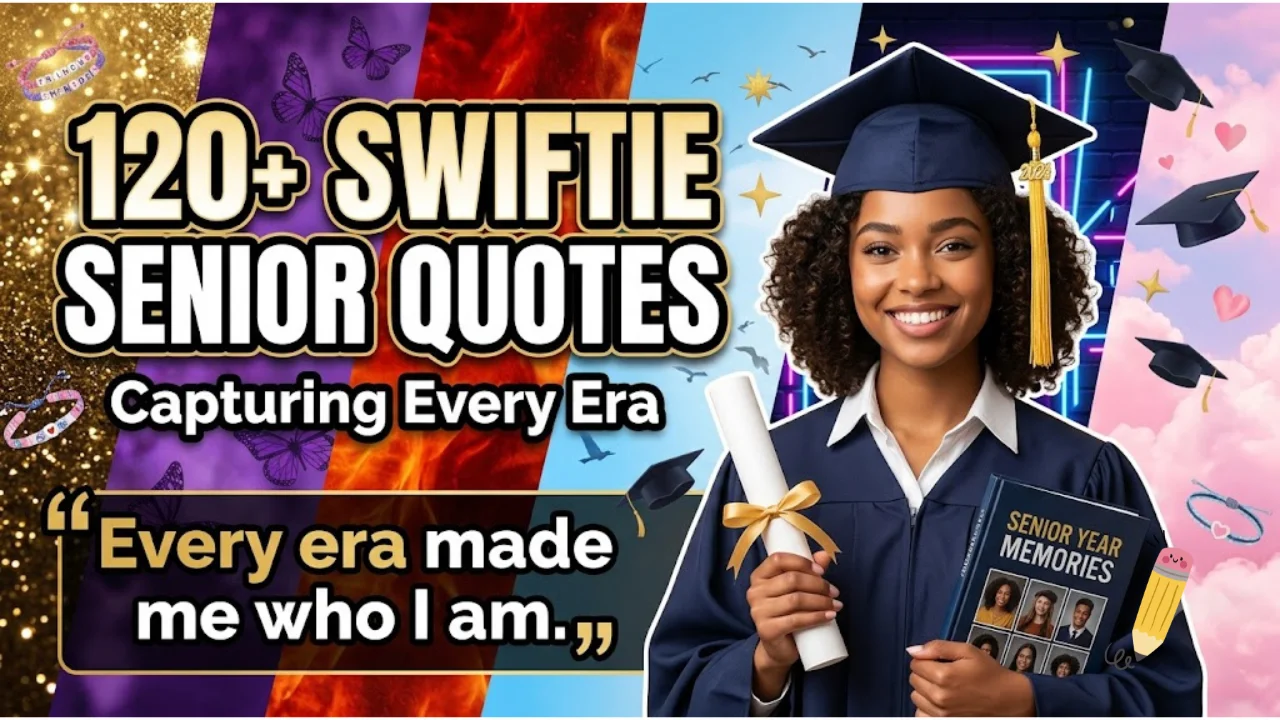 120+ Best Taylor Swift Senior Quotes for Graduation & Yearbook Captions (2026)