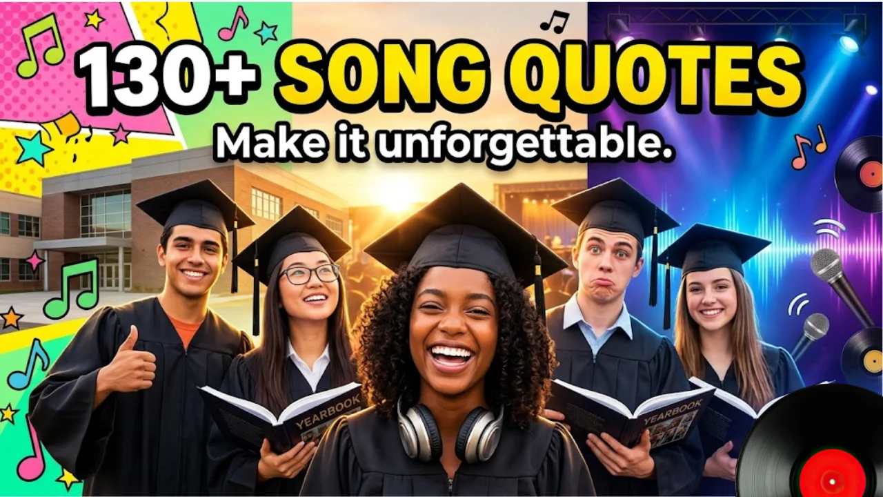 130+ Senior Quotes from Songs: Funny, Inspiring & Iconic Lyrics (2026)