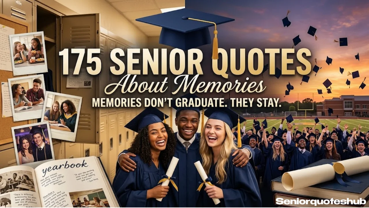 175 Heartfelt Senior Quotes About Memories You'll Never Forget