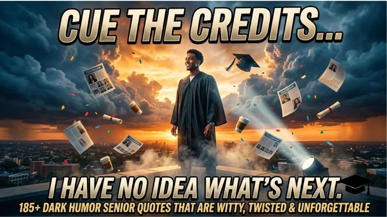 185+ Dark Humor Senior Quotes That Are Witty, Twisted & Unforgettable