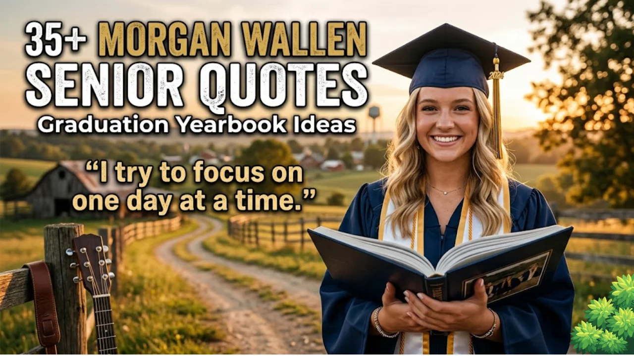 35+ Morgan Wallen Senior Quotes for Your Graduation Yearbook