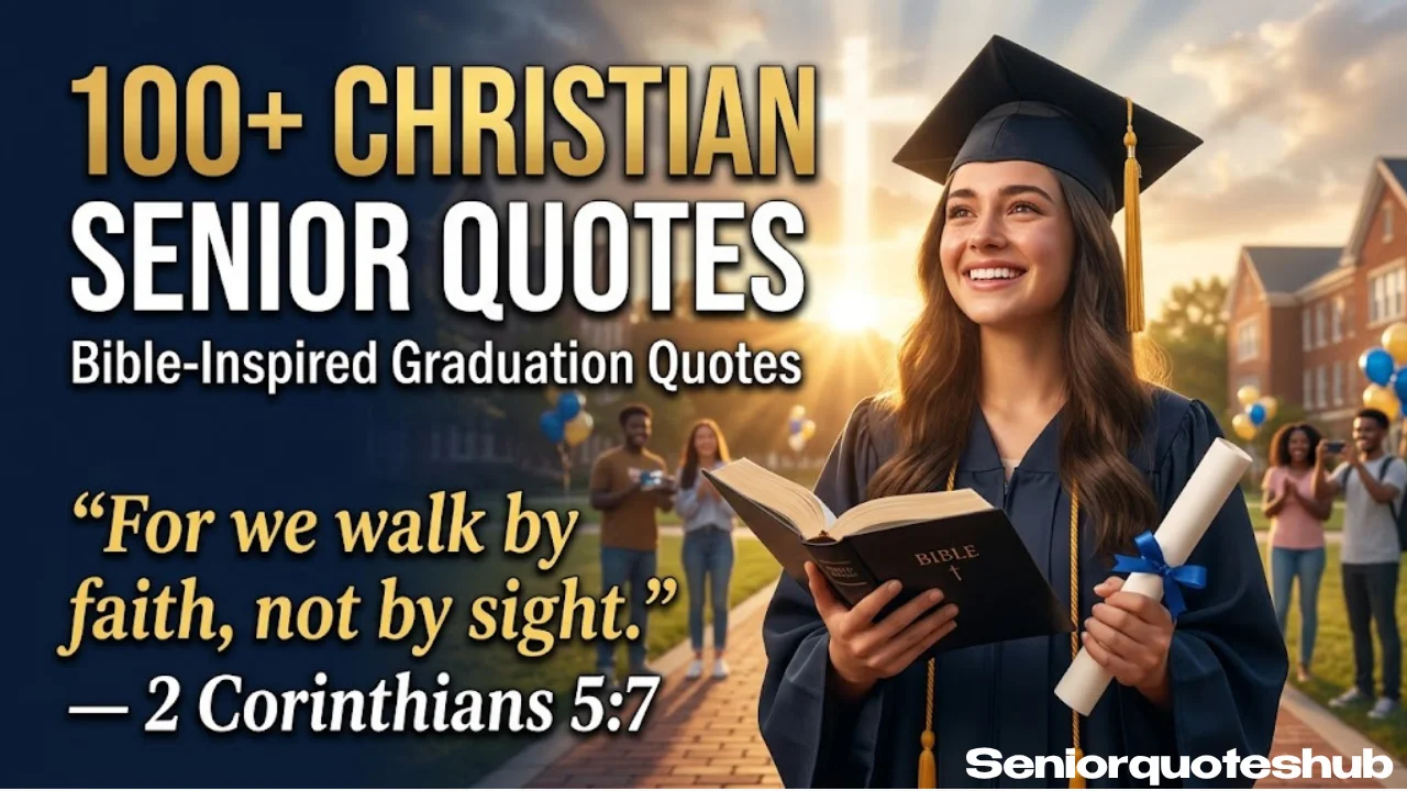 Christian Senior Quotes: 100+ Meaningful Bible-Inspired Graduation Quotes for Your Yearbook