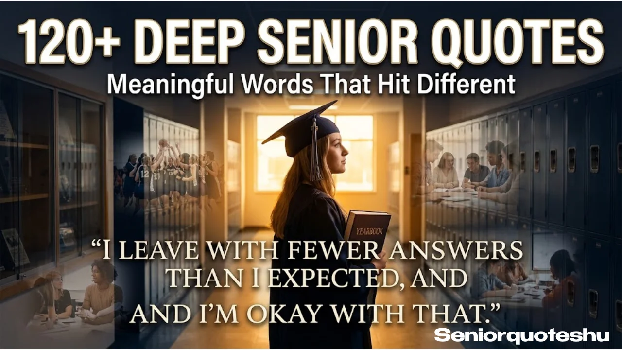Deep Senior Quotes: 120+ Meaningful Graduation Quotes That Hit Different