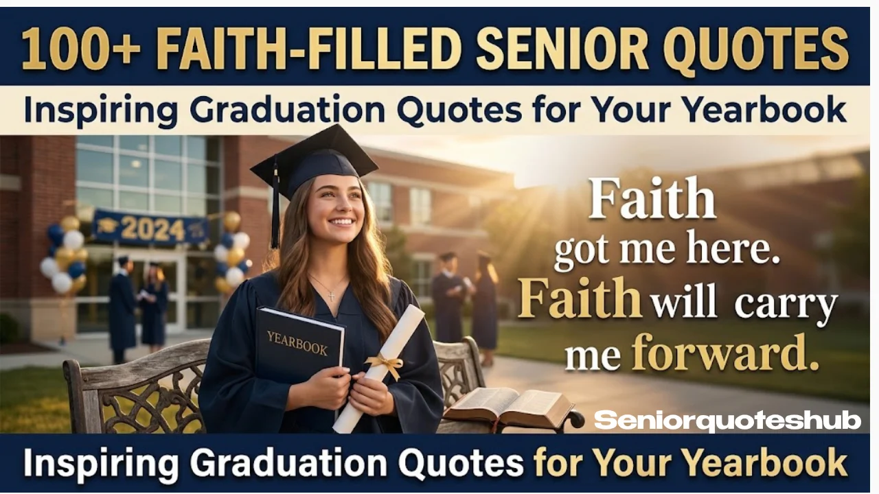 Faith-Filled Senior Quotes: 100+ Inspiring Graduation Quotes for Your Yearbook