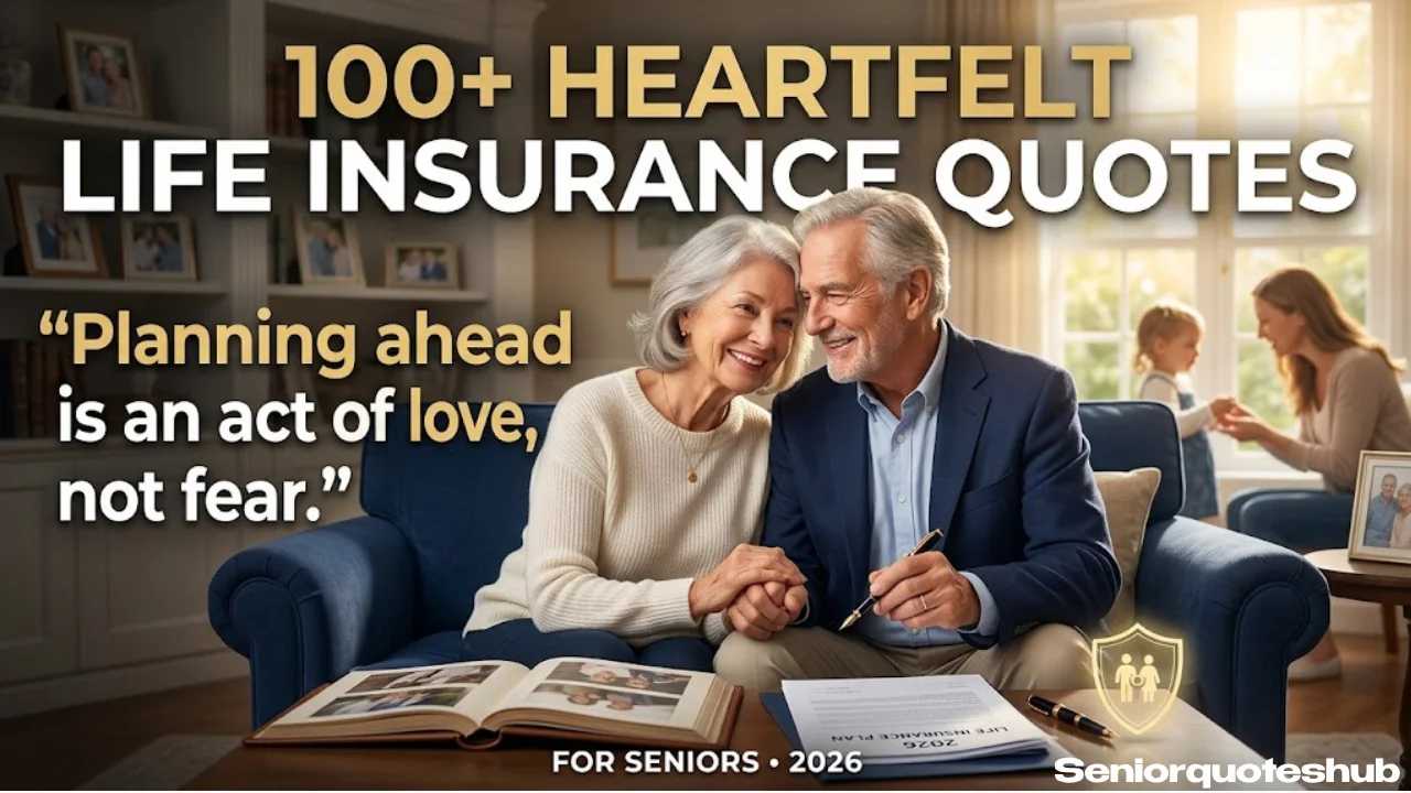 Life Insurance for Seniors: 100+ Inspirational & Heartfelt Quotes for 2026