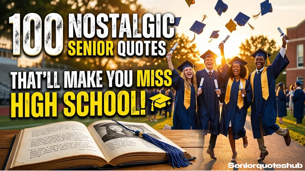 100 Nostalgic Senior Quotes That Will Make You Miss High School