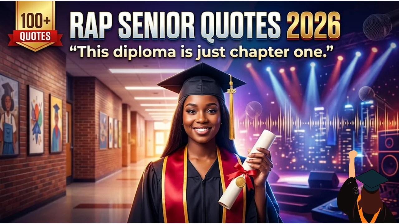 The Ultimate List of Rap Lyrics Senior Quotes for 2026