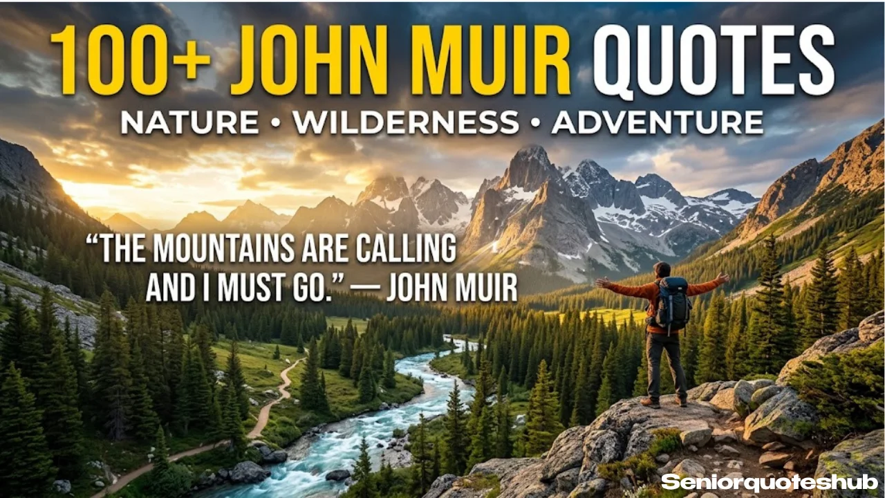 100+ John Muir Quotes About Nature, Wilderness & Adventure That Will Inspire You to Explore the Great Outdoors