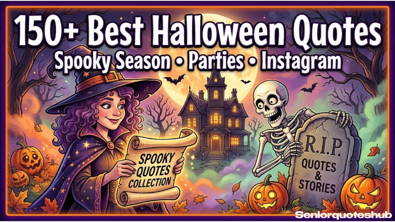 150+ Best Halloween Quotes for Spooky Season, Parties & Instagram