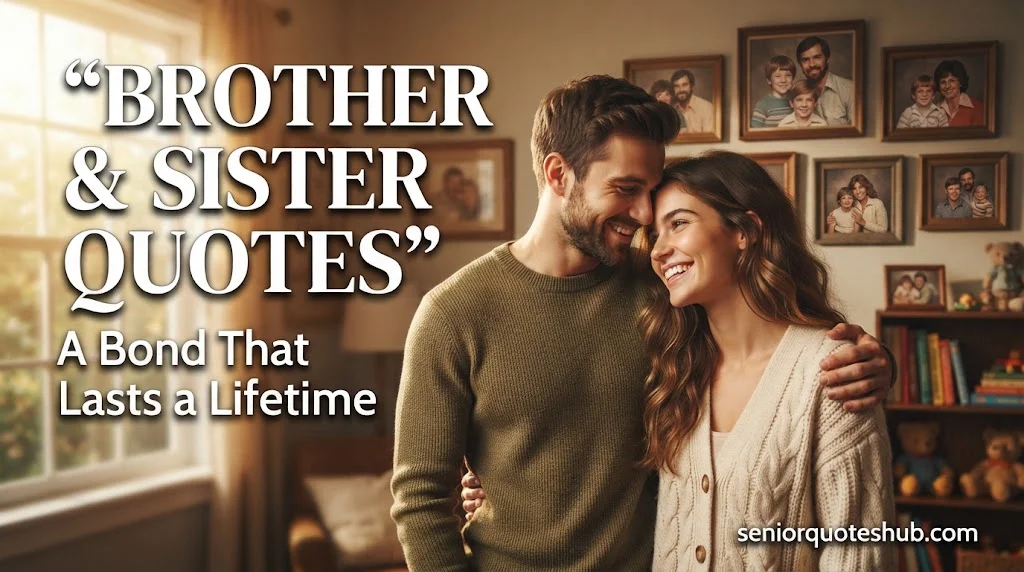 200+ Best Sibling Quotes That Celebrate the Unbreakable Bond of Brothers & Sisters