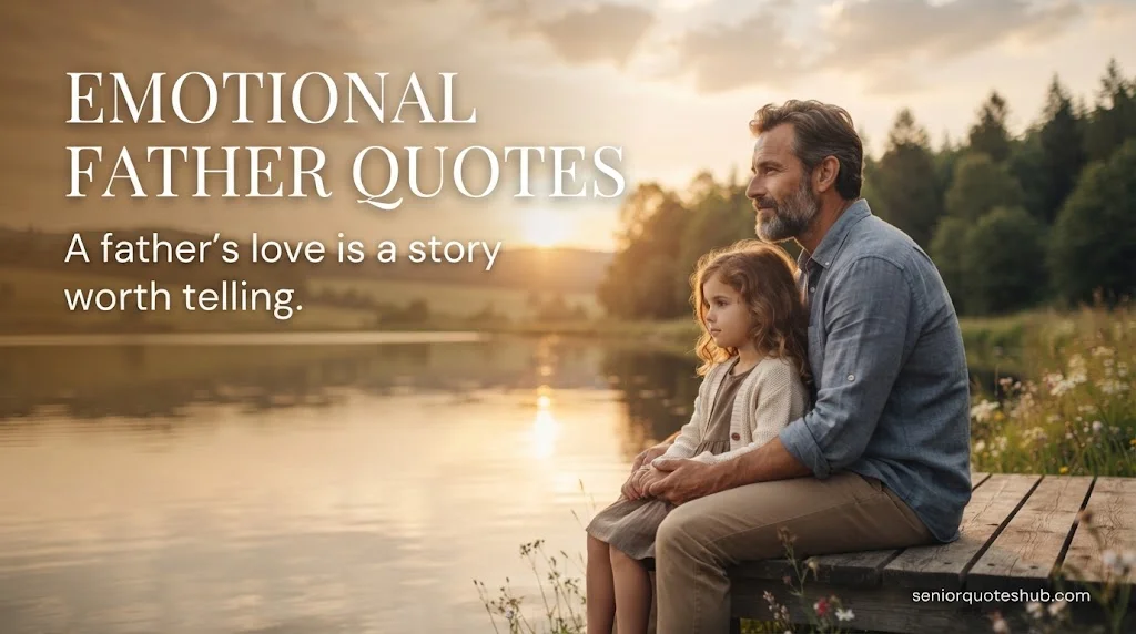 200+ Emotional Father Quotes That Will Touch Your Heart, Bring Tears & Celebrate Dad's Love