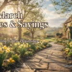 200+ March Quotes, Sayings & Captions for a Beautiful New Season 2027