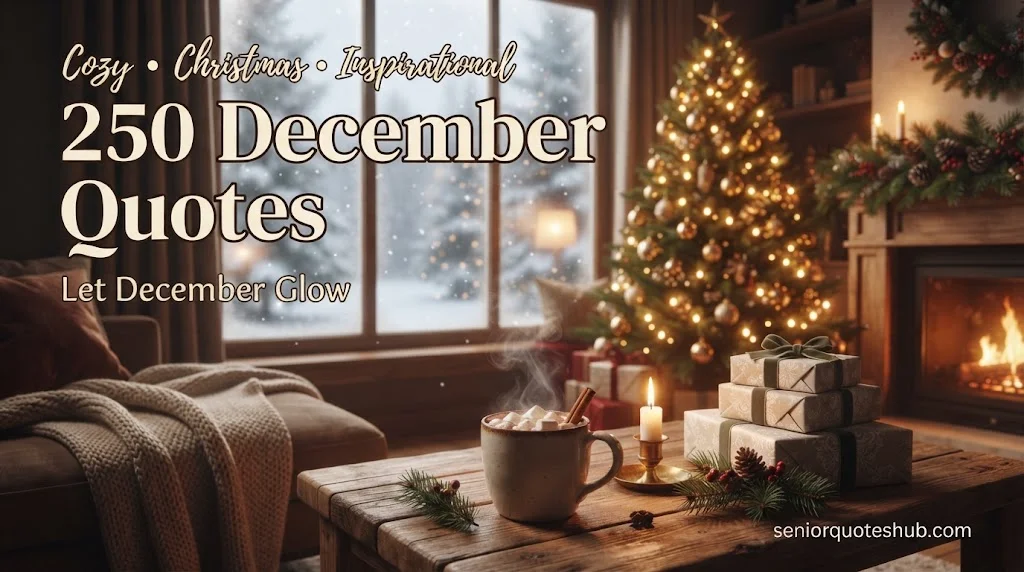 250+ December Quotes to Make Your Winter Merry, Bright & Unforgettable 2026