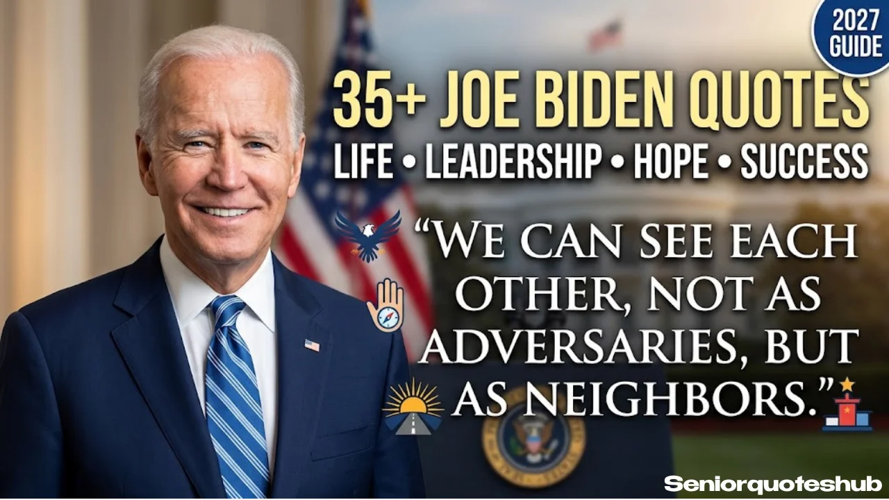 35+ Joe Biden Quotes About Life, Leadership, Hope & Success(2027 Guide)