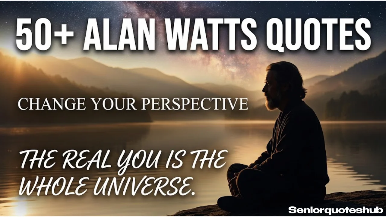 50+ Alan Watts Quotes That Will Change the Way You See Life