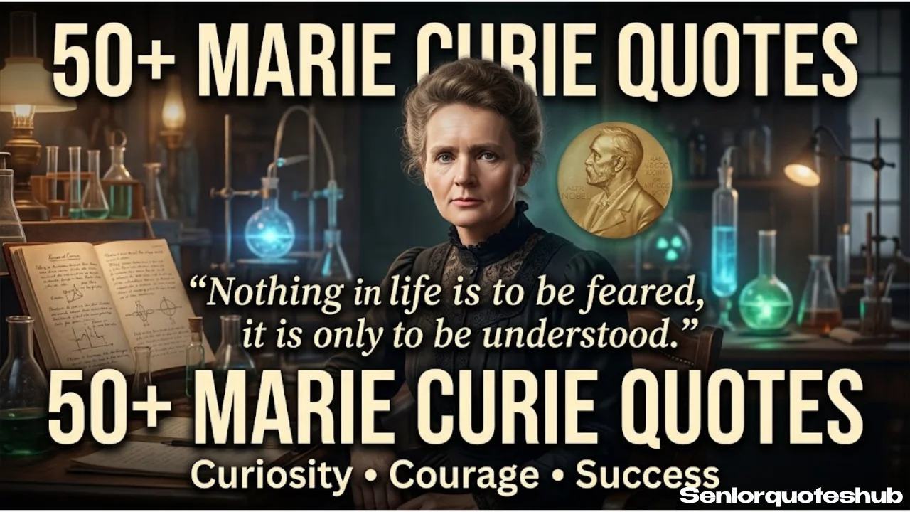 50+ Marie Curie Quotes to Inspire Curiosity, Courage & Success