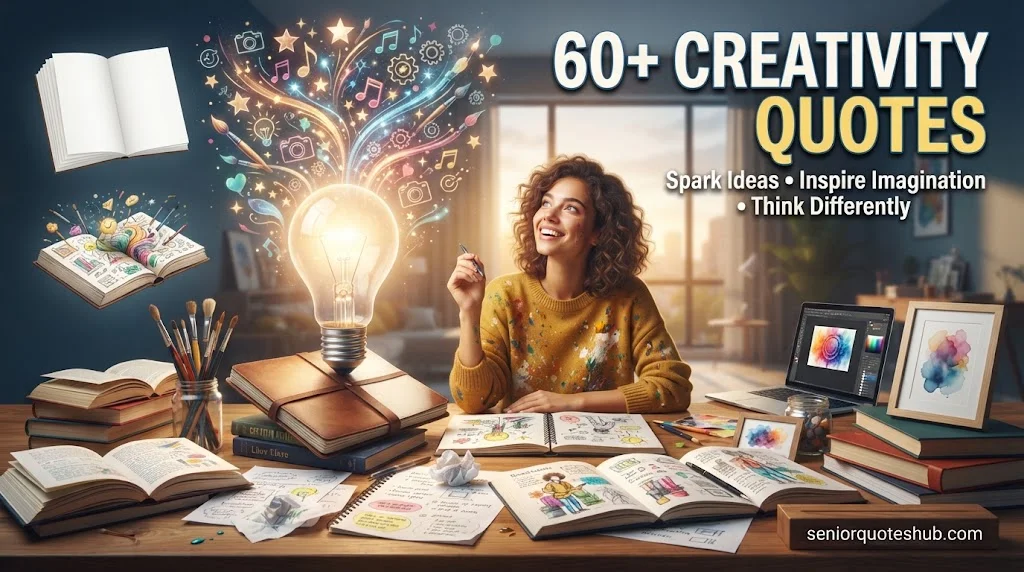 Creativity Quotes: 60+ Powerful Words to Spark Ideas, Inspire Imagination & Think Differently