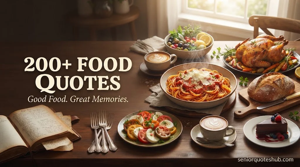 200+ Food Quotes: Best, Famous, Inspirational & Delicious Sayings