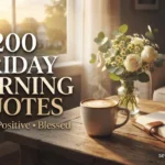 200 Friday Morning Quotes to Start Your Day Happy, Positive & Blessed