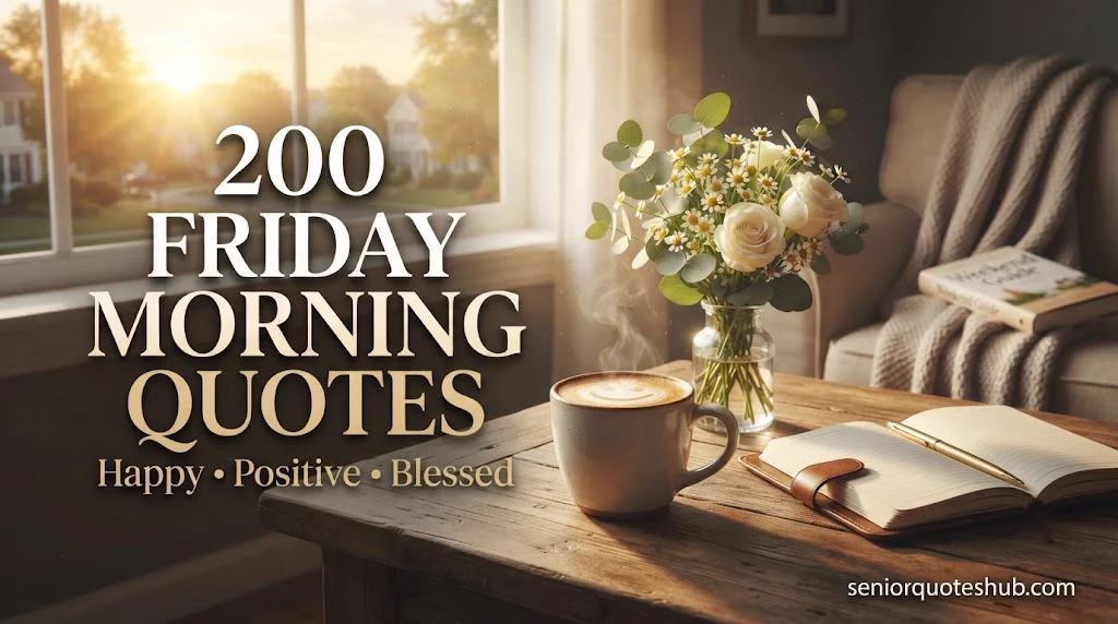 200 Friday Morning Quotes to Start Your Day Happy, Positive & Blessed
