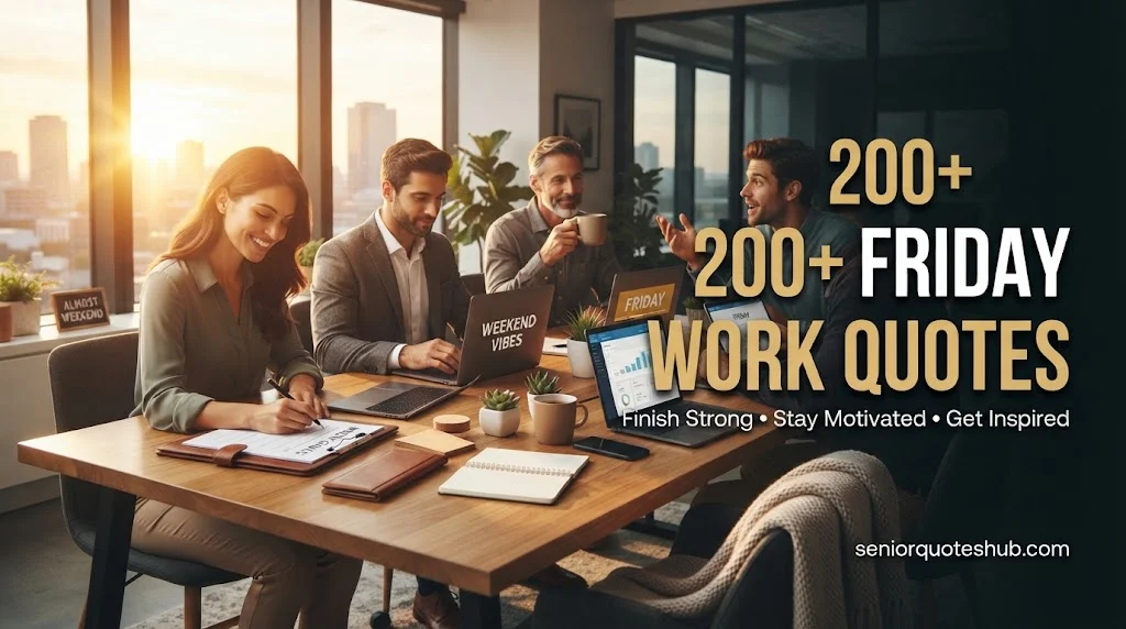 200+ Friday Work Quotes to End the Week Strong, Motivated & Inspired