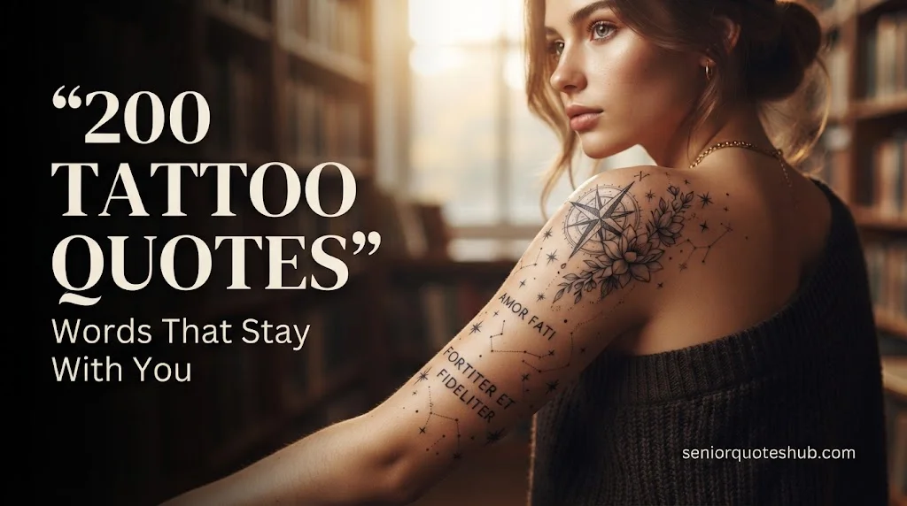 200+ Tattoo Quotes: Best, Short, Meaningful & Inspirational Ideas for 2026